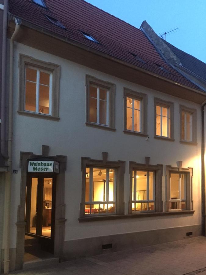 Boutique-Ferienwohnung Im Alten Weinhaus Moser Grunstadt Exterior photo